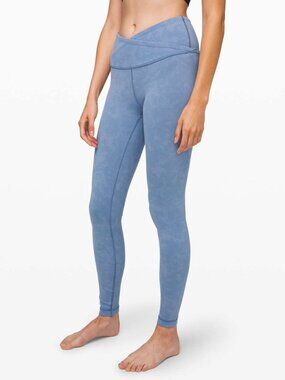 Lululemon Sky Wash Tempest Blue High-Rise 28” Leggings Size 8